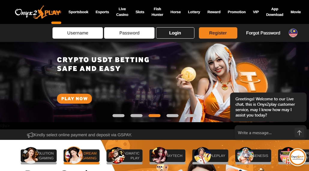 Onyx2play Casino